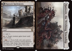 Hanweir Battlements // Hanweir, the Writhing Township - Foil